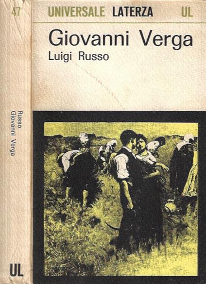 Giovanni Verga - Luigi Russo - copertina