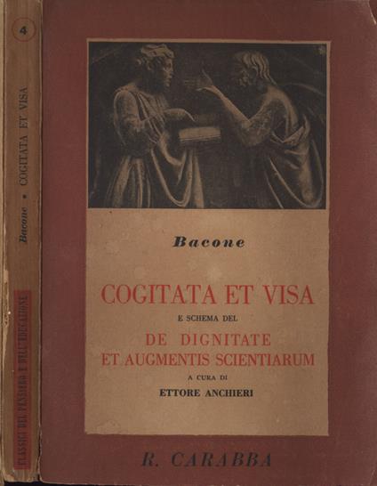 Cogitata et visa - Francesco Bacone - copertina