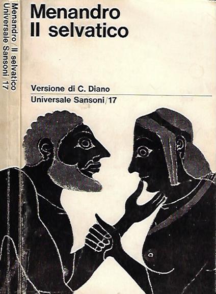 Il selvatico - Menandro - copertina