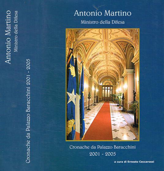 Cronache da palazzo Baracchini 2001-2005 - Antonio Martino - copertina