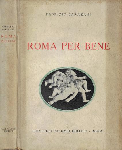 Roma per bene - Fabrizio Sarazani - copertina