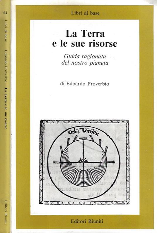 La Terra e le sue risorse - Edoardo Proverbio - copertina
