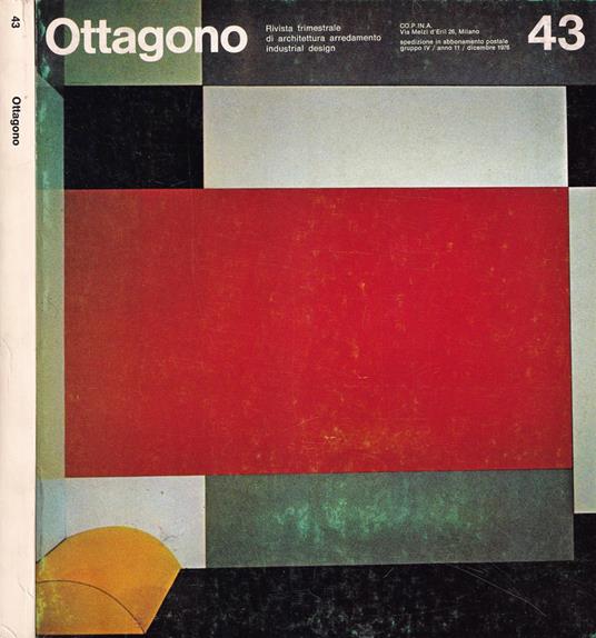 Ottagono, numero 43, gruppo IV, anno 11, dicembre 1976 - copertina