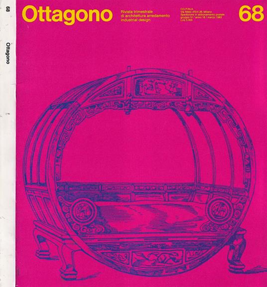 Ottagono, numero 68, gruppo IV, anno 18, marzo 1983 - copertina