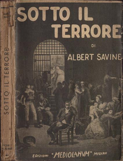 Sotto il terrore - Albert Savine - copertina