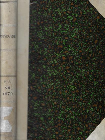 Mnemosyne. Bibliotheca philologica batava vol. VII Anno 1879 - copertina