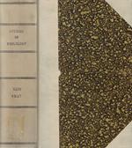 Studies in Philology Vol. XLIV Anno 1947