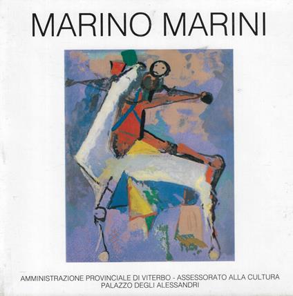 Marino Marini - copertina