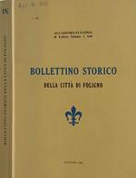 Bollettino storico della città di Foligno. Vol.IX Anno 1985
