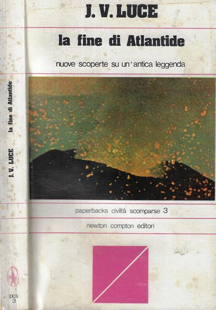 La fine di Atlantide - J. V. Luce - copertina