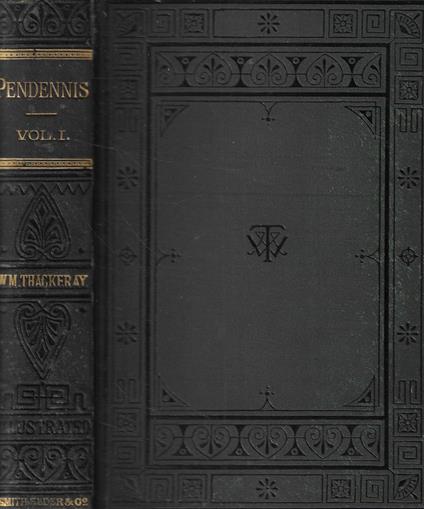 The history of pendennis Vol. I - William M. Thackeray - copertina