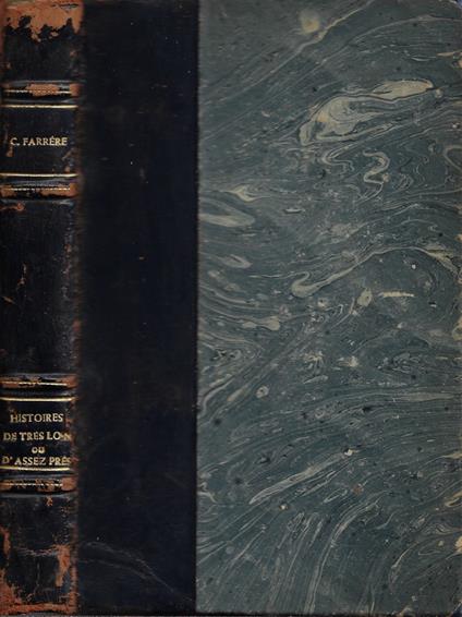 Histoire de très loin ou d'assez près - copertina