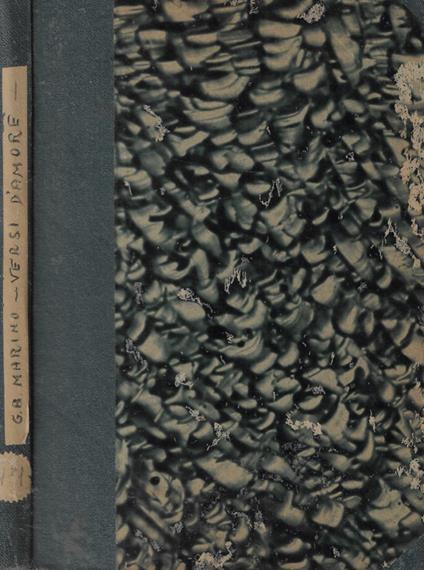 Versi d'amore - copertina