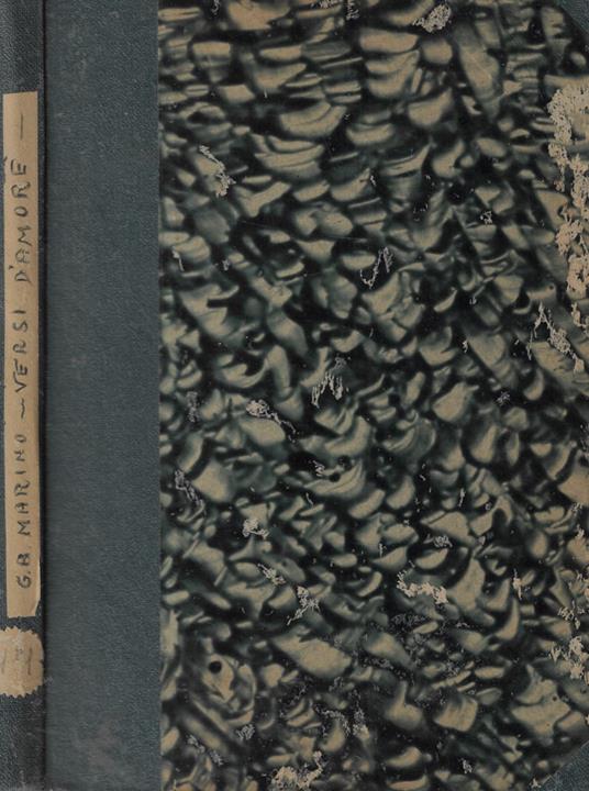 Versi d'amore - copertina