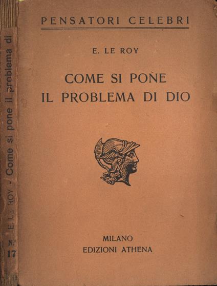 Come si pone il problema di Dio - copertina