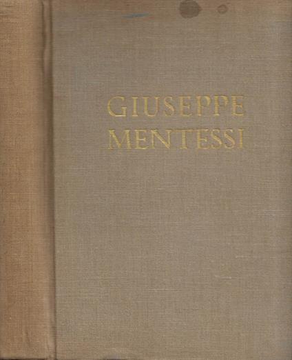 Giuseppe Mentessi - copertina