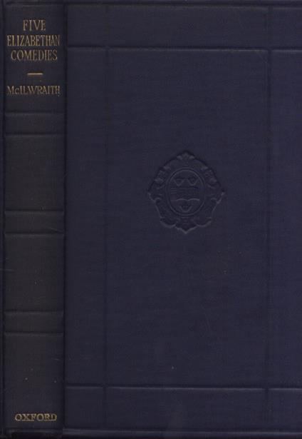 Five elizabethan comedies - copertina