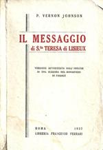 Il messaggio di S.ta Teresa di Lisieux