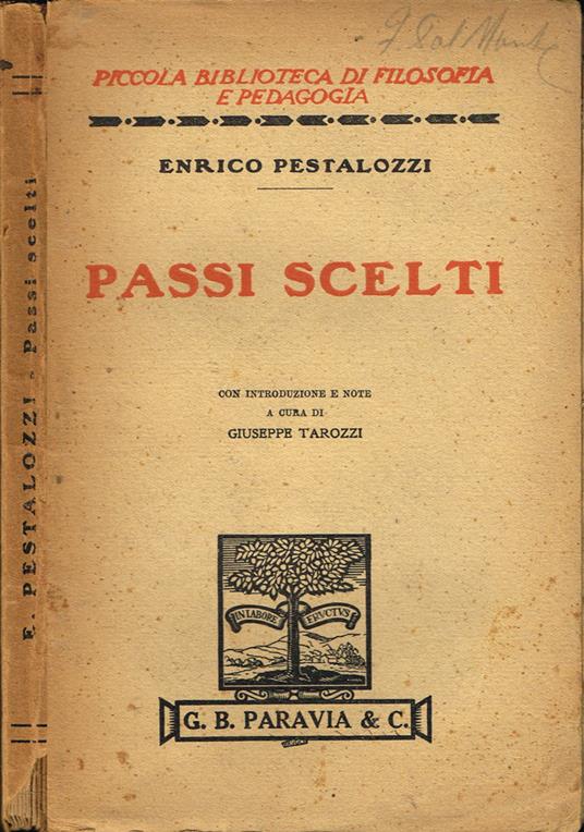 Passi scelti - copertina