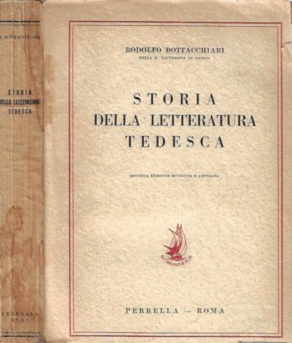 Storia della letteratura tedesca - copertina