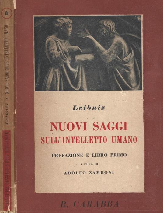 Nuovi saggi sull'intelletto umano - copertina
