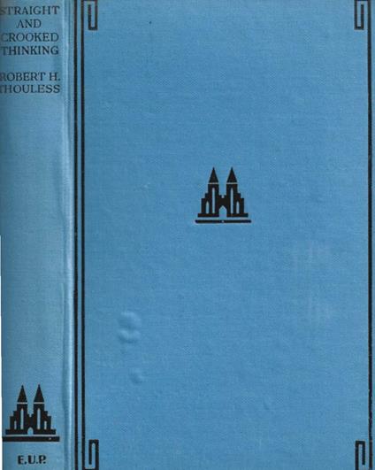 Straight and Crooked Thinking - copertina