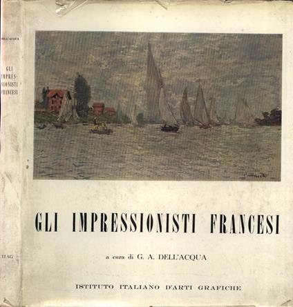 Gli impressionisti francesi - copertina