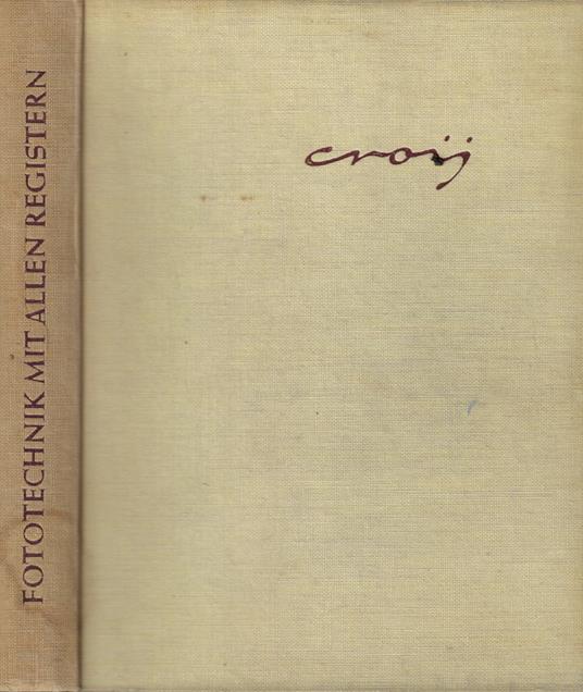 Fototechnik mit allen registern - copertina