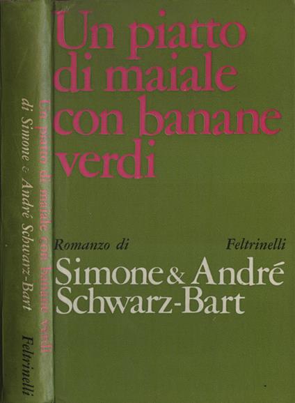 Un piatto di maiale con banane verdi - copertina