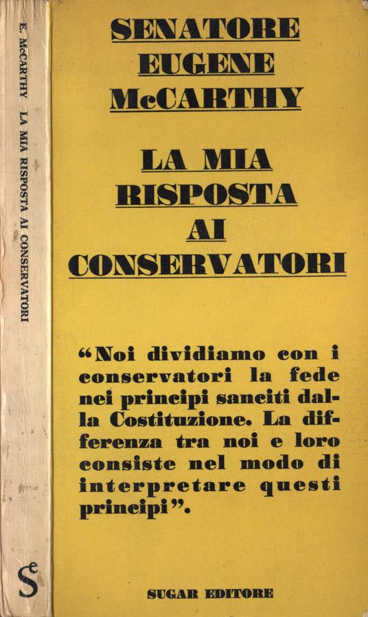 La mia risposta ai Conservatori - copertina