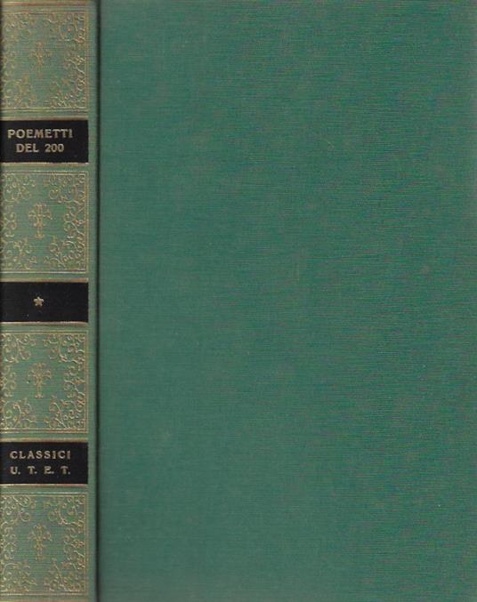Poemetti del Duecento - copertina
