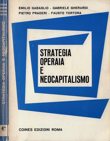 Strategia operaia e neocapitalismo - copertina