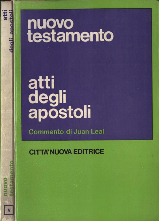 Nuovo Testamento Vol. V - copertina