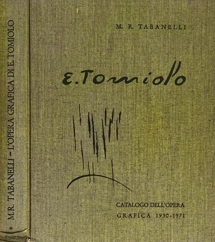 Eugenio Tomiolo - copertina