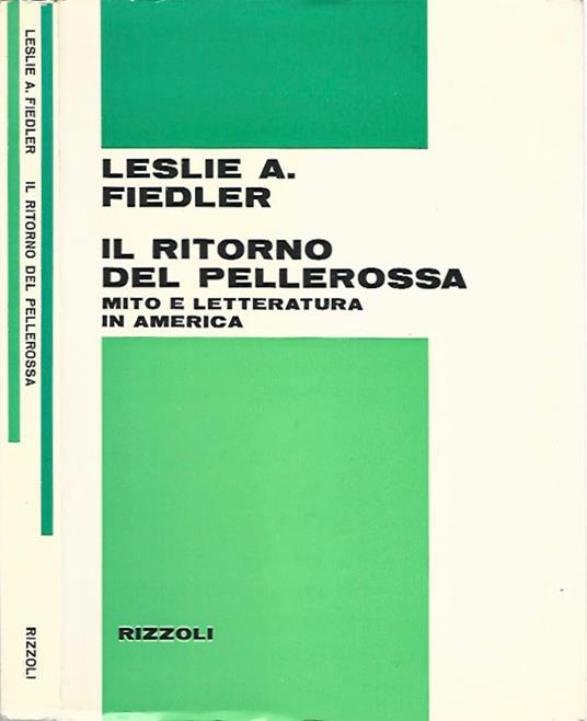 Il ritorno del pellerossa - copertina