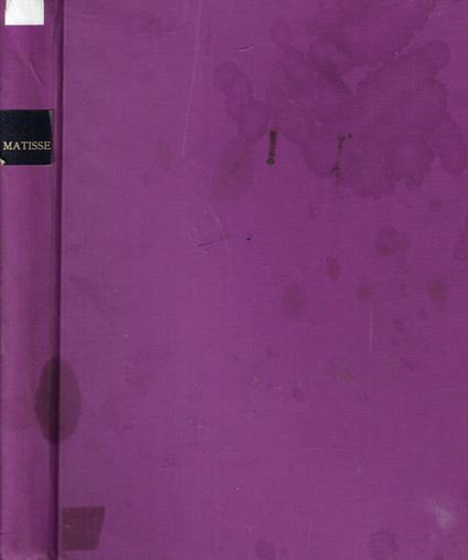 Henri Matisse - copertina