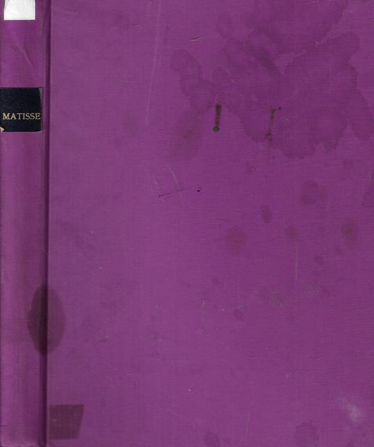Henri Matisse - copertina