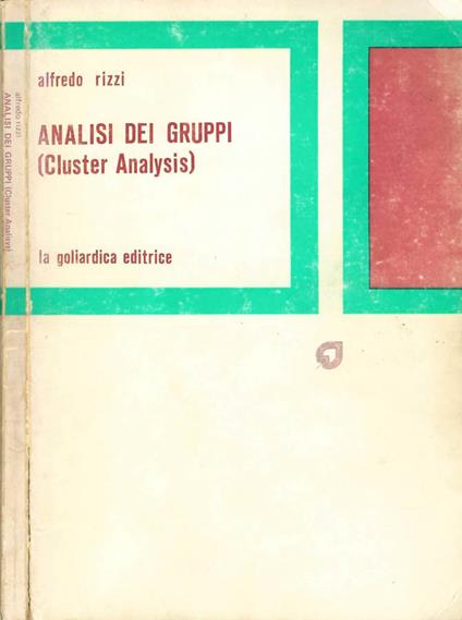 Analisi dei gruppi - copertina