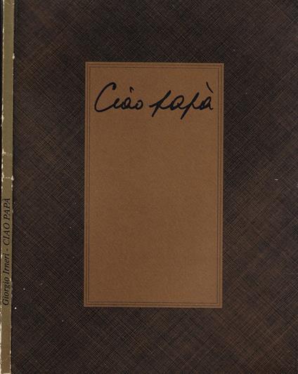 Ciao papà - copertina