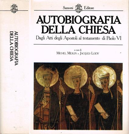 Autobiografia della chiesa - copertina