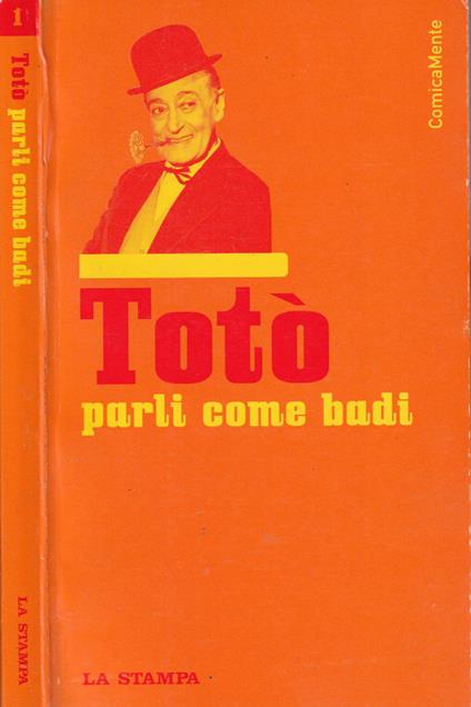 Totò parli come badi - copertina