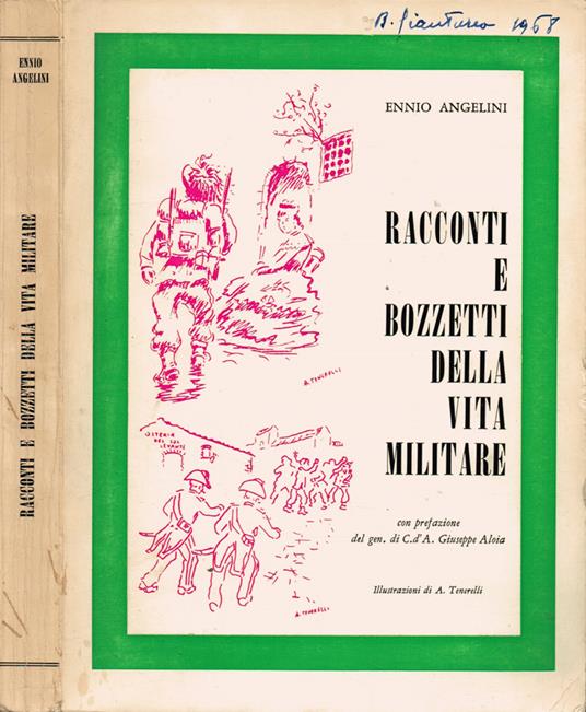 Racconti e bozzetti della vita militare - Ennio Angelini - copertina
