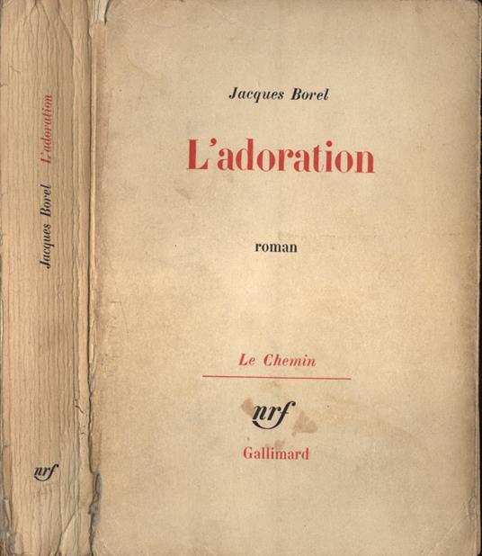 L' adoration - Jacques Borel - copertina