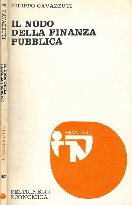 Il nodo della finanza pubblica - Filippo Cavazzuti - copertina