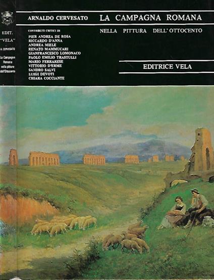 La campagna romana nella pittura dell'ottocento - Arnaldo Cervesato - copertina