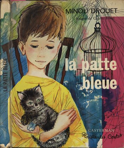 La patte bleue - Minou Drouet - copertina