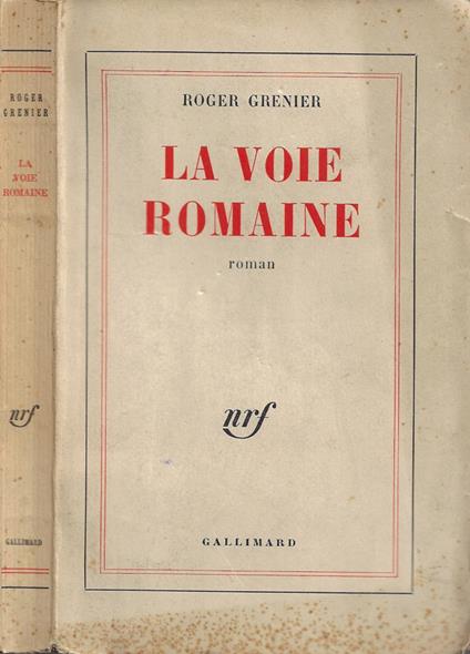 La voie Romaine - Roger Grenier - copertina