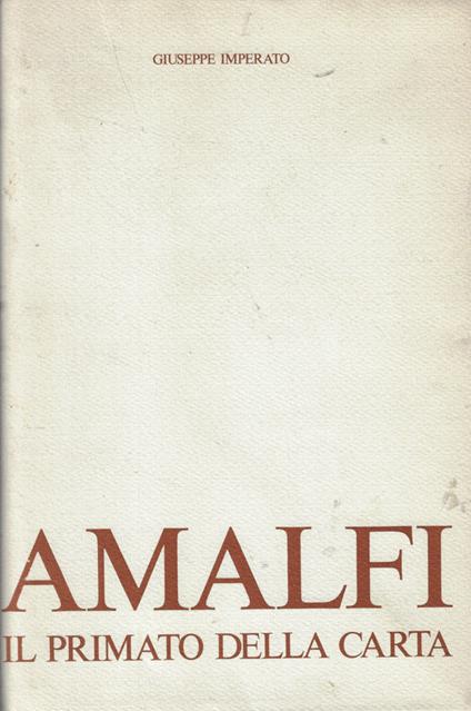 Amalfi - Giuseppe Imperato - copertina