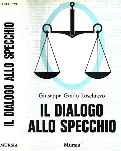 Il dialogo allo specchio - Giuseppe Guido Loschiavo - copertina