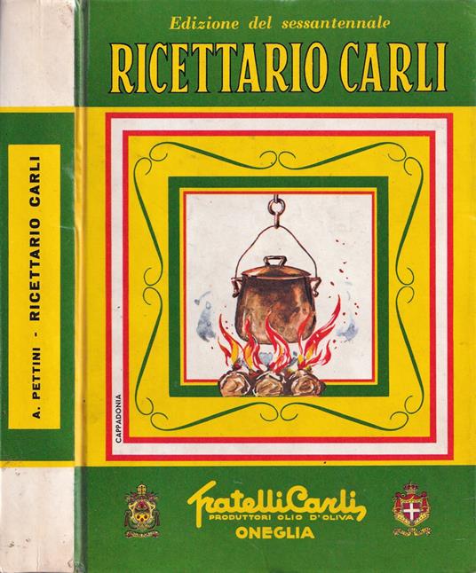 Ricettario Carli - Amedeo Pettini - copertina